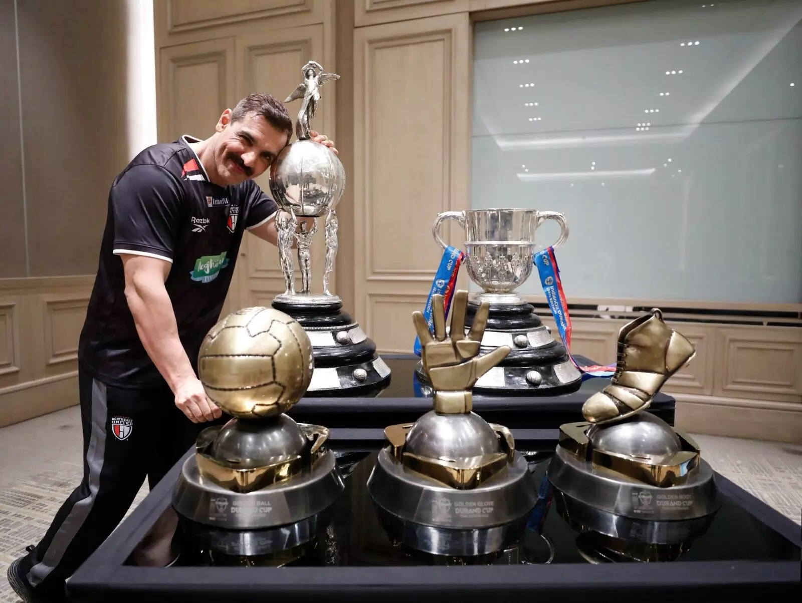 ‘Aim is to contribute to Indian football’: John Abraham after NEUFC’s Durand Cup win