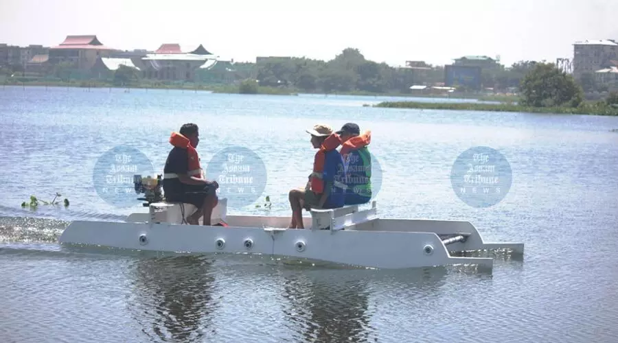 Guwahati-based startup builds India’s first catamaran from discarded turbine blades