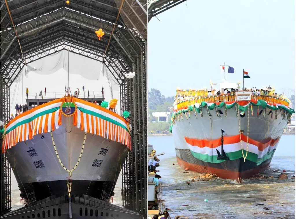 Navy to commission two stealth frigates INS Udaygiri and INS Himgiri today