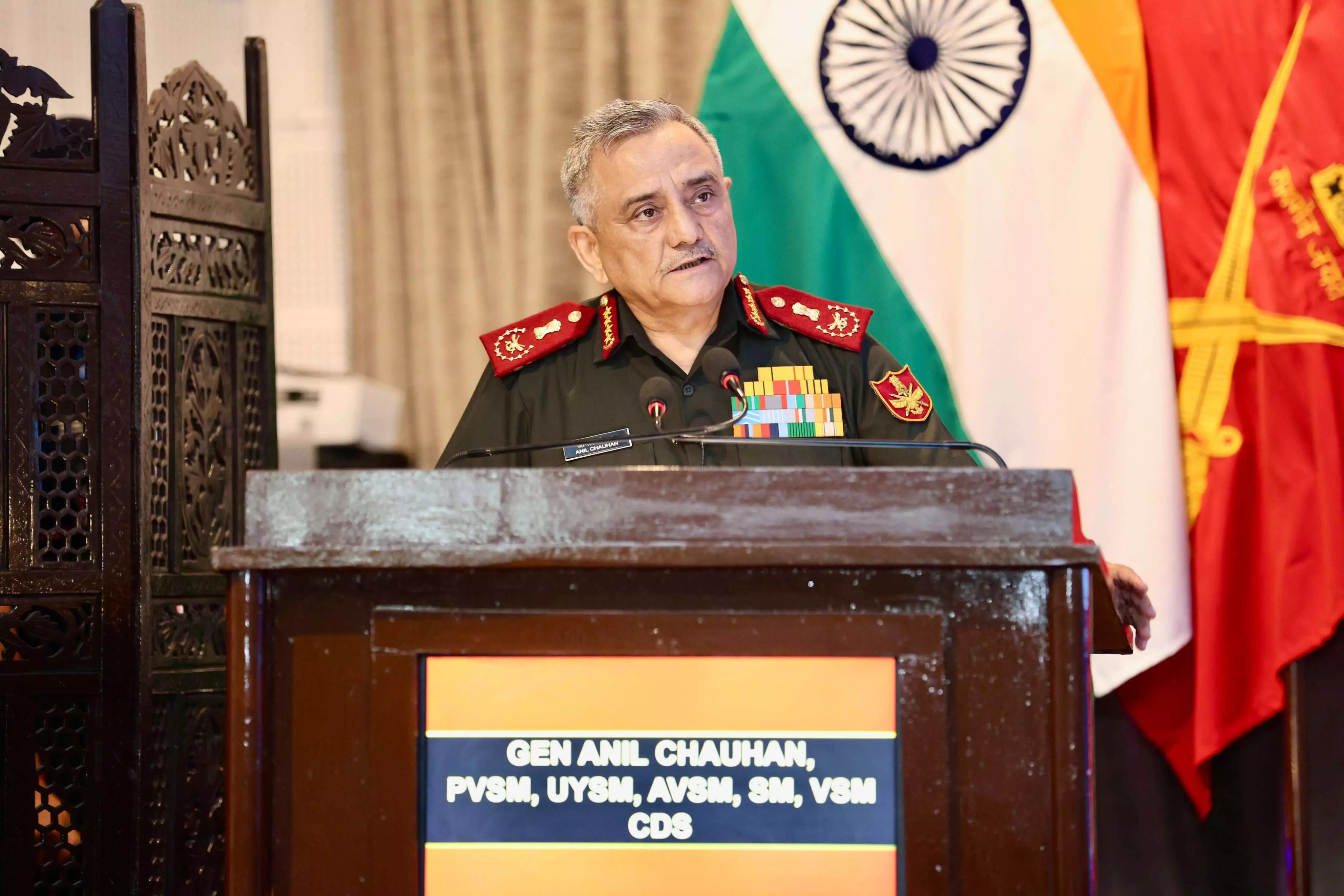 ‘Sudarshan Chakra’ to be India’s tri-services shield against enemy threats: CDS Chauhan ‘Sudarshan Chakra’ to be India’s tri-services shield against enemy threats: CDS Chauhan