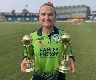 Ireland captain Gaby Lewis sets a new career high in the womens T20I rankings