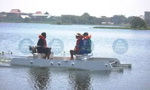 Guwahati-based startup builds India’s first catamaran from discarded turbine blades
