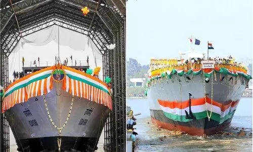 Navy to commission two stealth frigates INS Udaygiri and INS Himgiri today