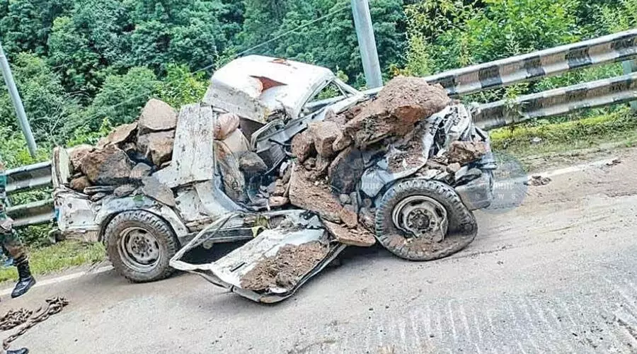Landslide hits BCT road in West Kameng, BRO restores connectivity after hours