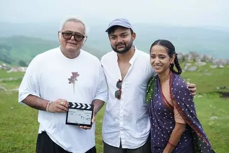 Hansal Mehta discusses the transformation of the filmmaking process while sharing BTS images of Gandhi