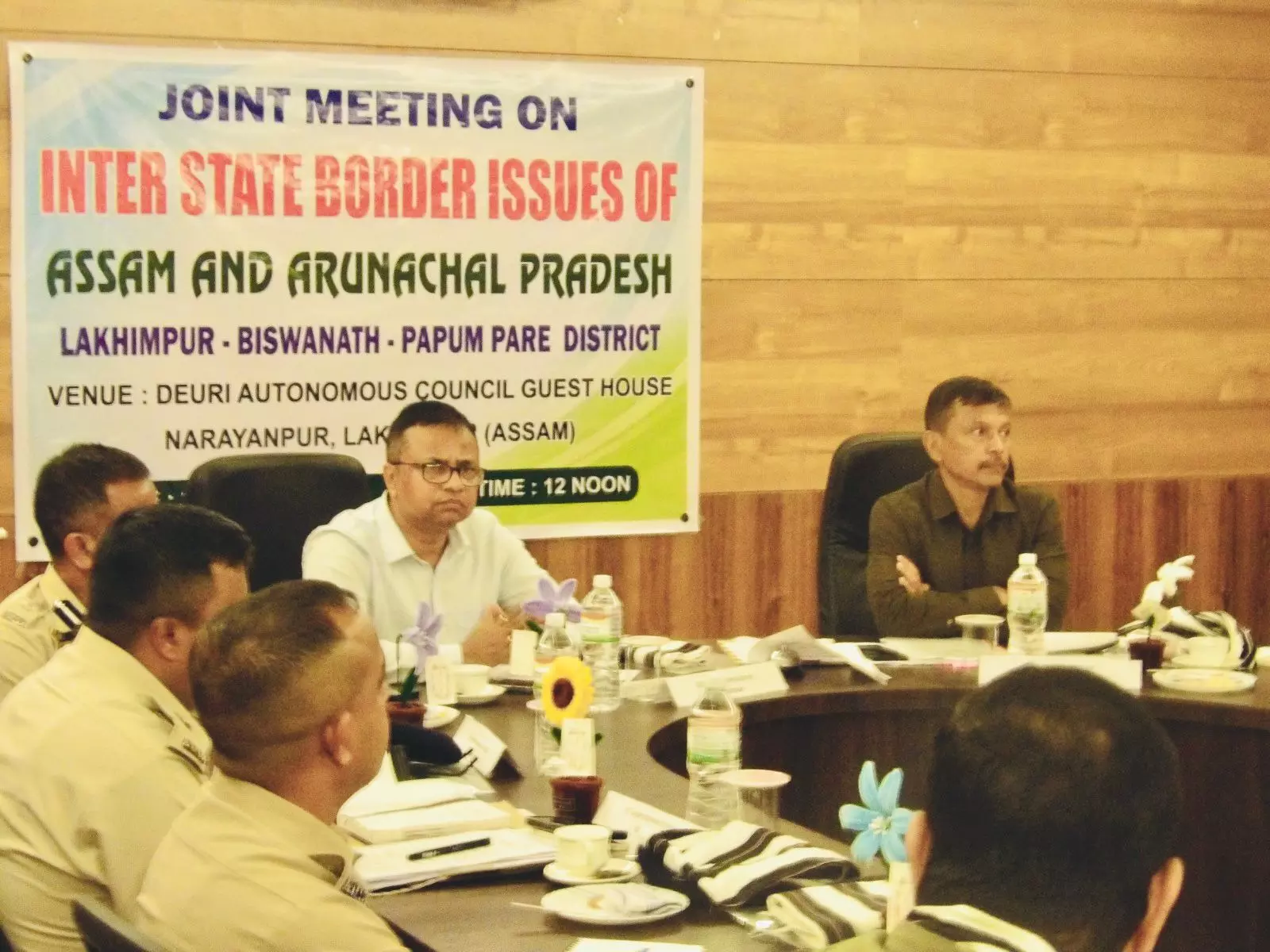 Joint patrols, encroachment ban: Assam-Arunachal border meet in Lakhimpur draft JAC