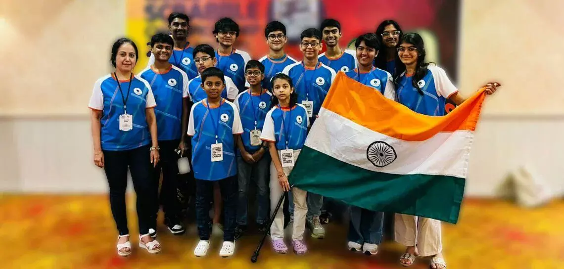 Team India is supported by the Essar Foundation for the 2025 World Youth Scrabble Championship Team India is supported by the Essar Foundation for the 2025 World Youth Scrabble Championship