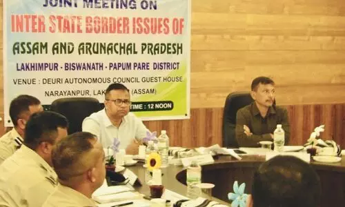 Joint patrols, encroachment ban: Assam-Arunachal border meet in Lakhimpur draft JAC