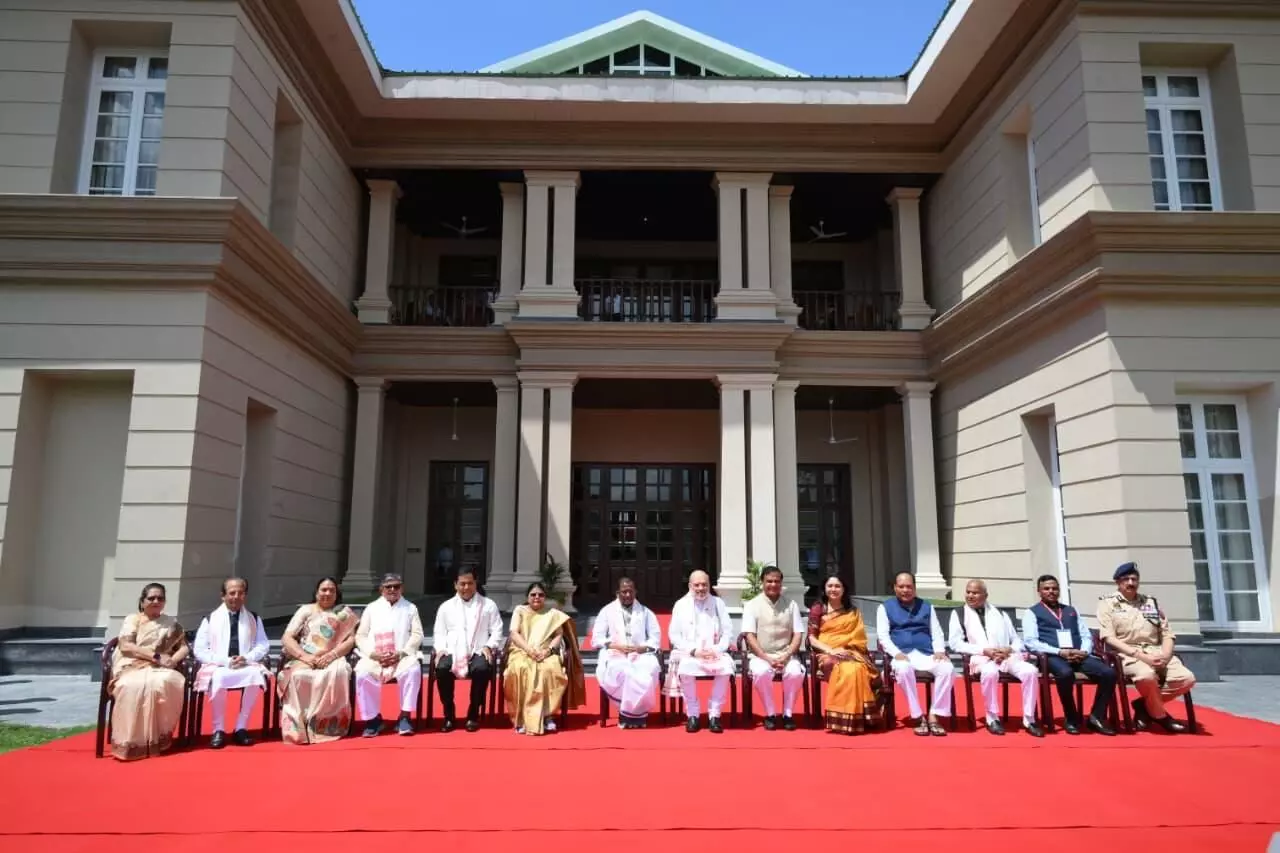 Amit Shah opens Brahmaputra wing of Raj Bhawan, unveils NEs first Cyber Forensic Lab