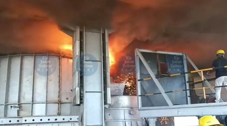 Protest at Assam–Arunachal border over silicon factory, locals threaten supply blockage Protest at Assam–Arunachal border over silicon factory, locals threaten supply blockage