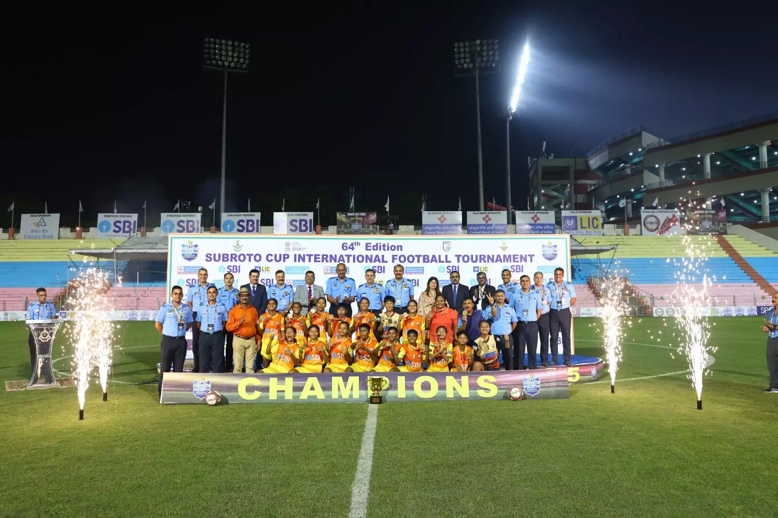 Assam’s Betkuchi High School clinches Subroto Cup Junior Girls’ title with 3-1 Win Assam’s Betkuchi High School clinches Subroto Cup Junior Girls’ title with 3-1 Win