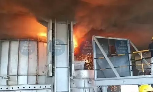 Protest at Assam–Arunachal border over silicon factory, locals threaten supply blockage