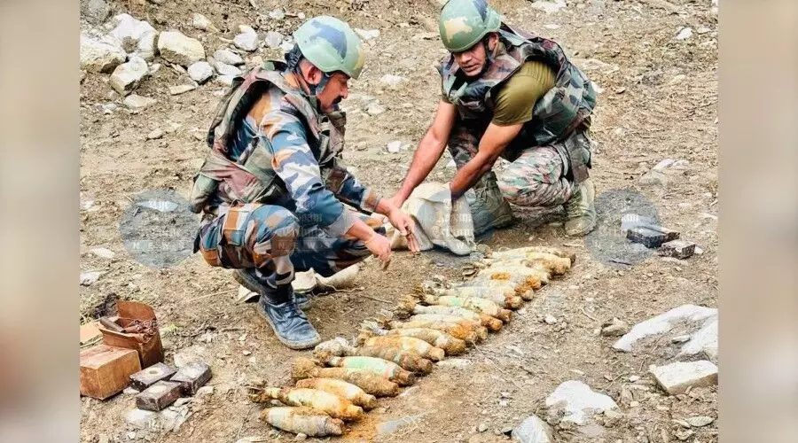 Army neutralises 15 mortar shells discovered during excavation in Arunachal