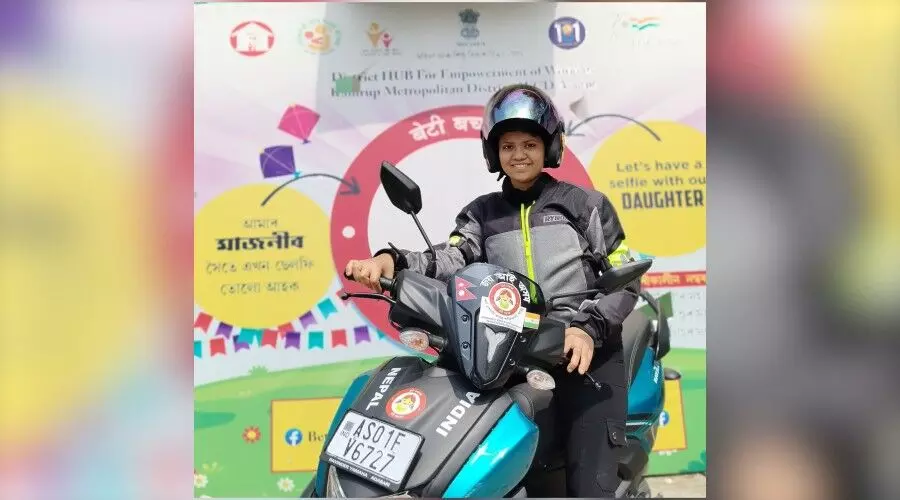 27 days, 7,234 km, one scooty: Guwahati woman rides into India Book of Records