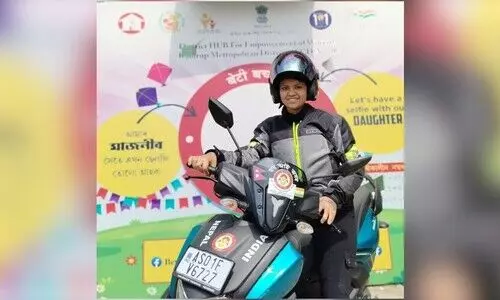 27 days, 7,234 km, one scooty: Guwahati woman rides into India Book of Records