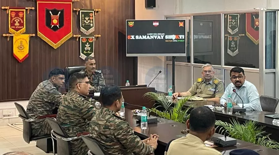 Joint civil- military exercise ‘Samanvay Shakti’ concludes in Upper Assam