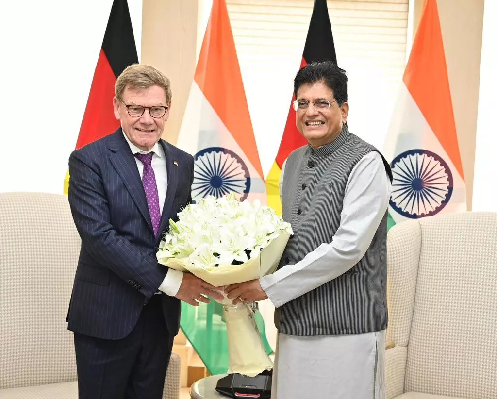 Piyush Goyal meets German Minister Wadephul for talks on strengthening trade ties