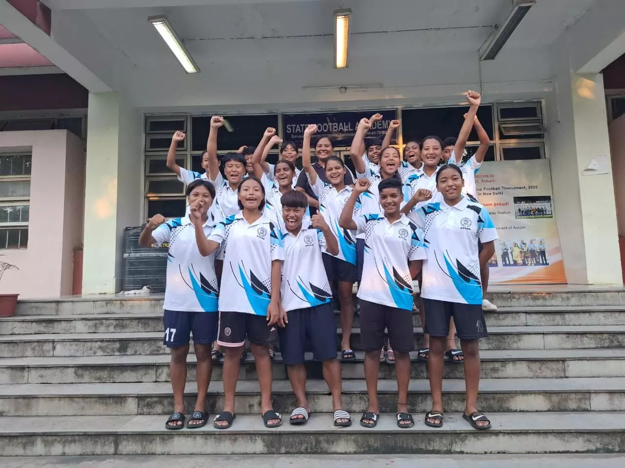Barefoot beginnings to Subroto glory: How 16 Guwahati girls rewrote football history Barefoot beginnings to Subroto glory: How 16 Guwahati girls rewrote football history