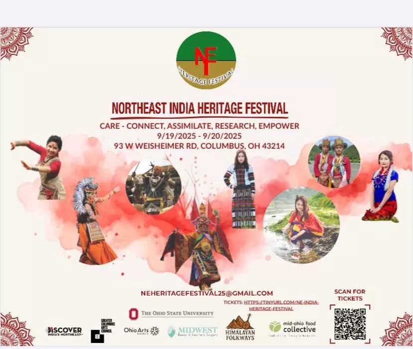 First Northeast India Heritage Festival to be held in Ohio on Sept 19–20