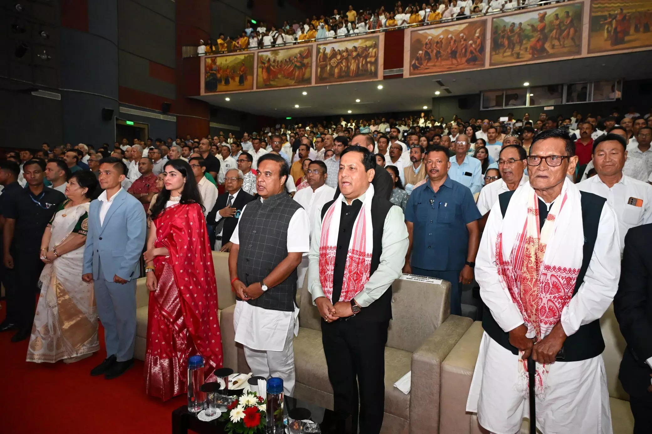 Manu Bhaker, Sunil Chhetri, Lovlina honoured with Bhogeswar Baruah National Sports Awards