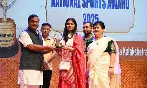 Olympic medalist Manu Bhaker motivates youngsters to embrace sports as career