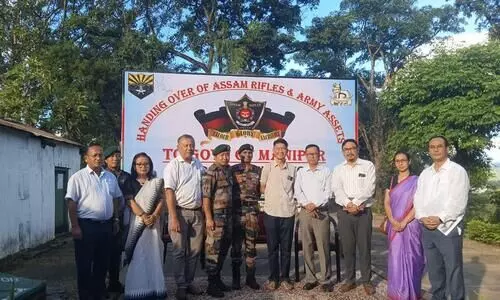 Assam Rifles hands over historic Cancipur Hillock to Manipur after four long decades