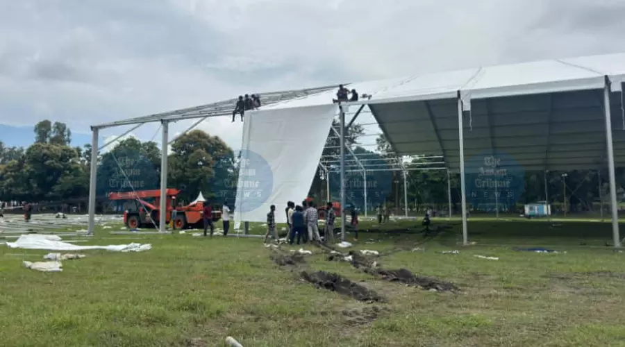 Imphal gears up for PM Modis likely visit: Kangla Fort, airport under tight security