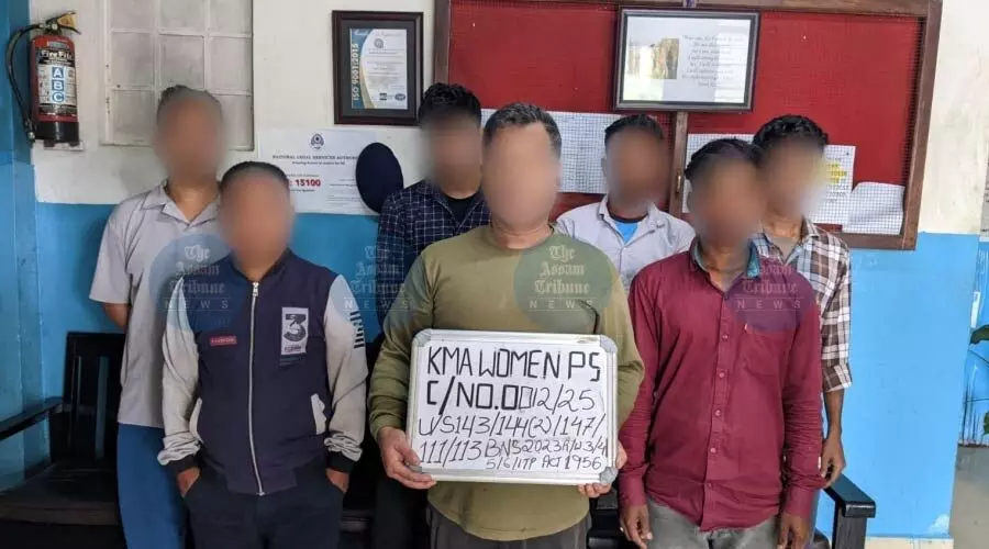 Sex trafficking network busted in Kohima; nine arrested, minor rescued