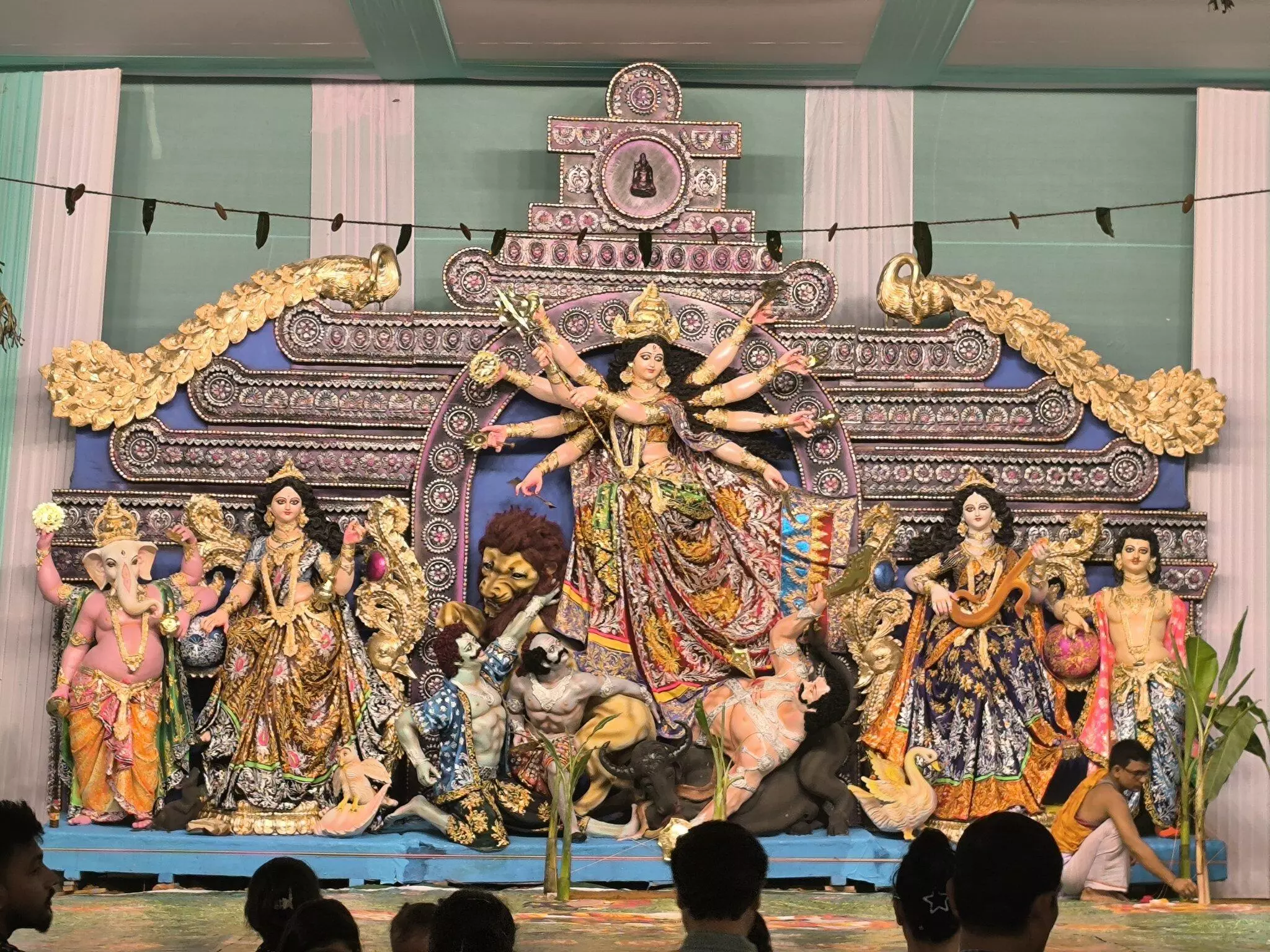 Guwahati Mayor faces backlash over roadside Durga Puja pandal in Chandmari