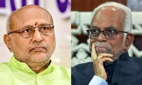 VP polls underway: PM Modi casts first vote in straight NDA-Oppn face-off