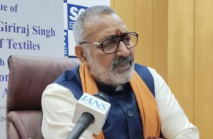 India aims for $250 bn textile industry by 2030, with $100 bn from exports: Giriraj Singh