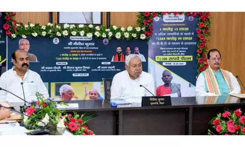Bihar CM releases ₹1,263 cr under social security pension scheme, meets beneficiaries