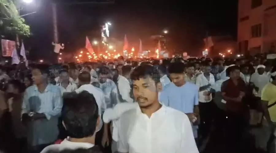 20,000-strong Moran protest over ST status rocks Tinsukia ahead of PMs visit
