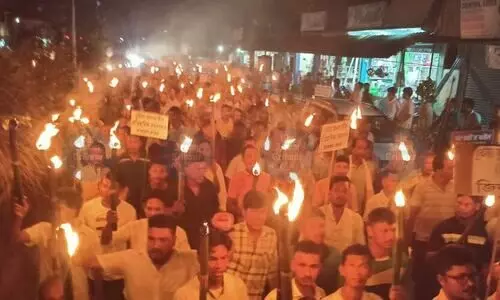 Over 600 join Chutia torch rally in Dhakuakhana demanding ST status