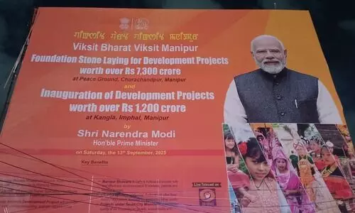 PM to lay foundation stones, inaugurate projects worth Rs 8,500 Cr in Manipur