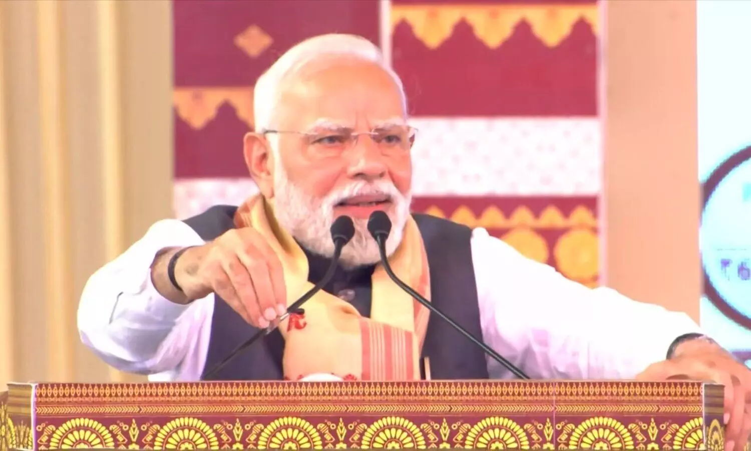 Congress backed Pak-trained terrorists, shielded infiltrators in Assam: PM in Darrang