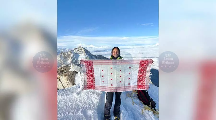 Pathsala climber becomes first Assamese woman to summit Mt Leo Pargil Pathsala climber becomes first Assamese woman to summit Mt Leo Pargil