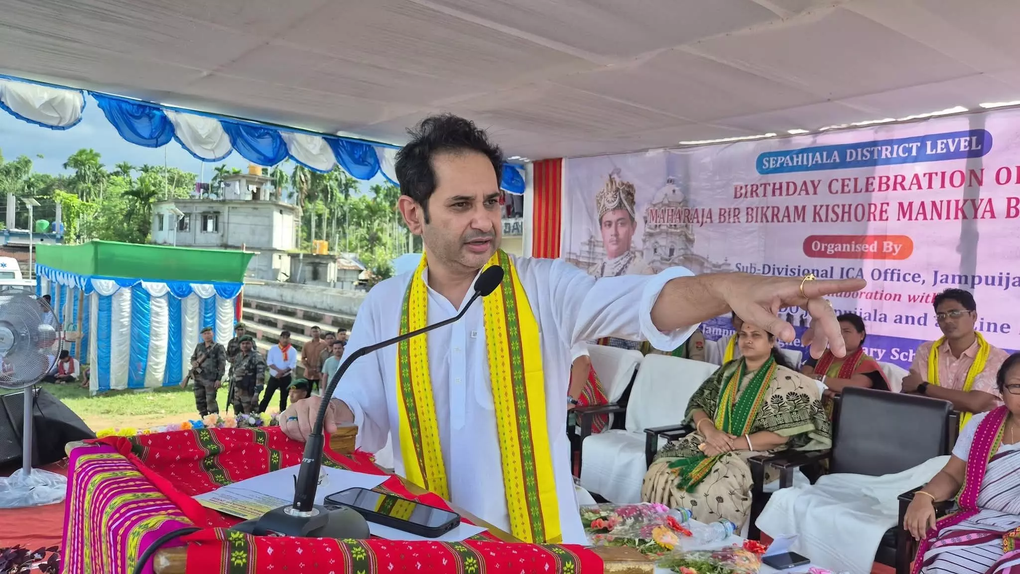 Tipra Motha backs Congress’ demand for functional airport, rail link at Kailashahar Tipra Motha backs Congress’ demand for functional airport, rail link at Kailashahar