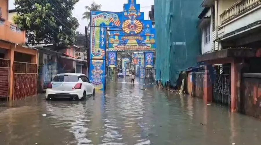 Silchar faces flood threat as Barak River nears danger mark after heavy rainfall Silchar faces flood threat as Barak River nears danger mark after heavy rainfall