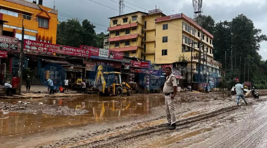 Jorabat flood more man-made than natural, locals blame faulty drains, hill cutting