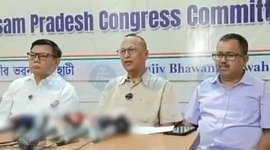 Narengi-Kuruwa bridge foundation already laid by Tarun Gogoi in 2016: Congress Narengi-Kuruwa bridge foundation already laid by Tarun Gogoi in 2016: Congress