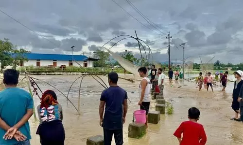 Manipur floods: Iril, Wangjing rivers overflow, 1,000+ families displaced in Imphal