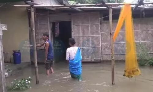 Biswanath reels under floods; lifeline bridge collapses, 500 families affected