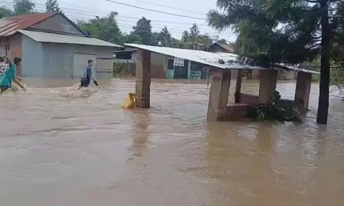 Search on for 70-yr-old swept away in Iril River as floods worsen across Manipur