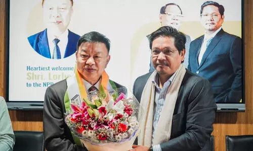 Former Manipur MP Dr Lorho S Pfoze joins NPP, pledges to work for indigenous unity