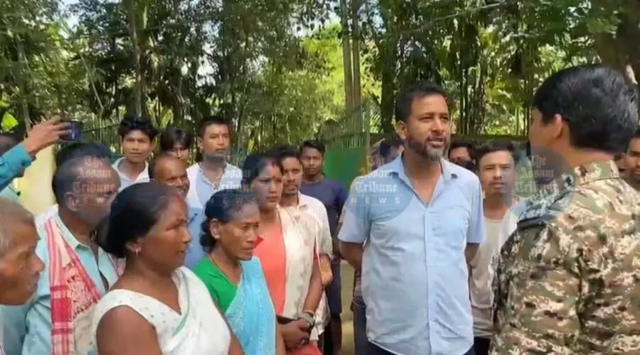 Merapani residents protest against Nagalands palm oil plantation drive Merapani residents protest against Nagalands palm oil plantation drive