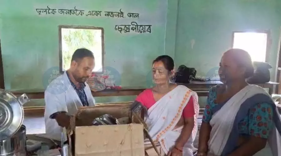 Over 1,800 shelter in Sarupathar relief camps as floods ravage 25 villages in Golaghat