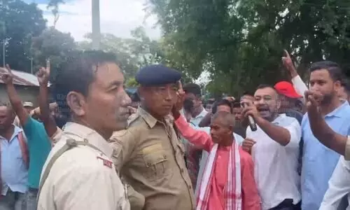 Merapani protest Day 2: Locals chase away Nagaland Police over palm oil plantation