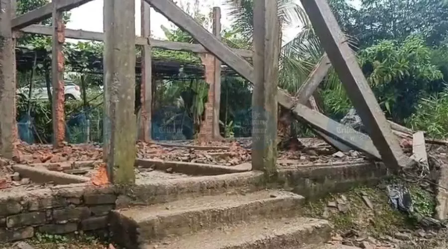 Cachar administration reclaims 17 bighas of temple land in Katigorah eviction drive