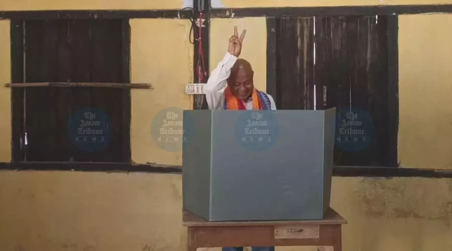 Polling begins for 5th BTC polls; Kokrajhar records 12.7% turnout within two hours Polling begins for 5th BTC polls; Kokrajhar records 12.7% turnout within two hours